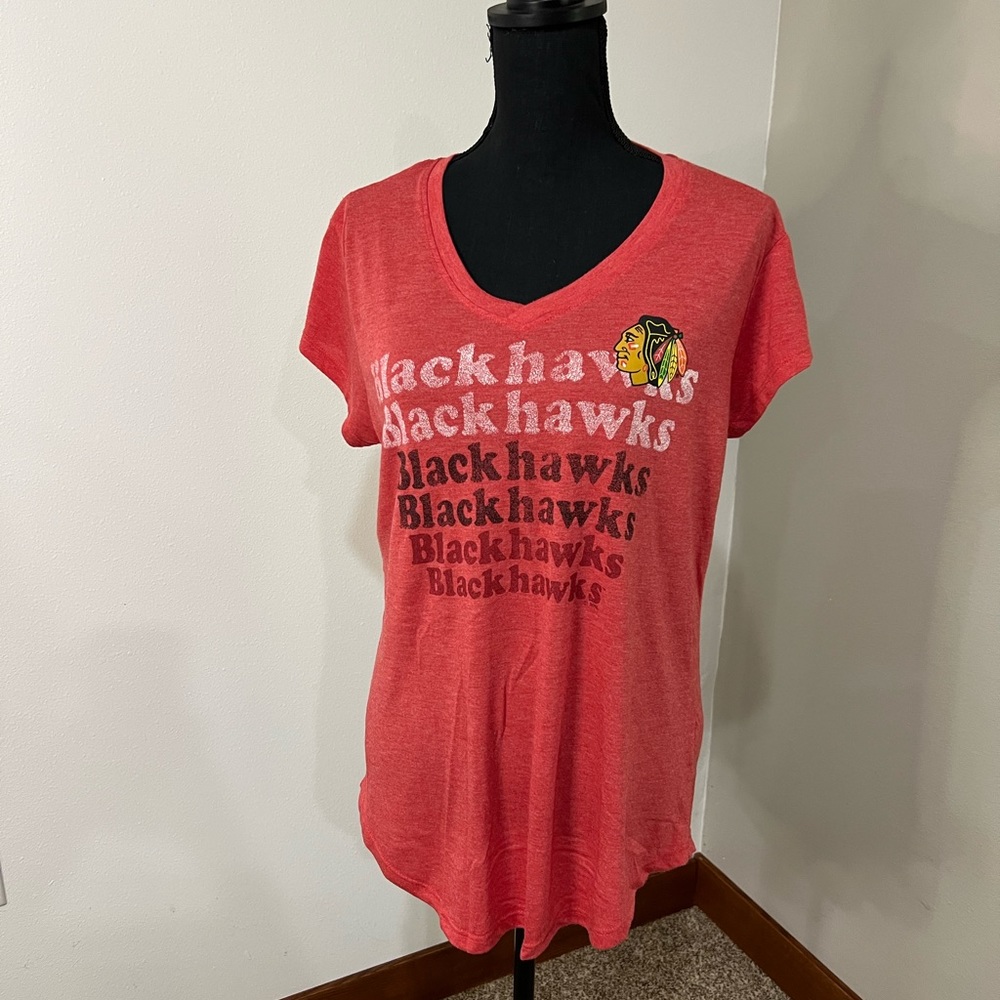 NHL Blackhawks Hockey short sleeve T-shirt